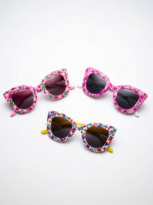 group image girl printed sunglass