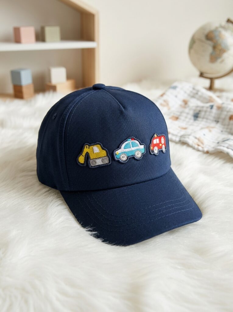 navy blue kids baseball cap 202607120041
