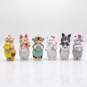 Mufosand Shark Cats holding Sanrio Toy