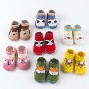 rubber sole antislip shoe socks