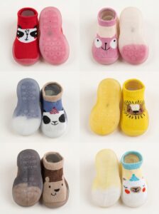 rubber sole antislip shoe socks 2