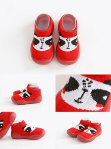 rubber sole antislip shoe socks 3