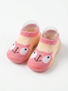 rubber sole antislip shoe socks 5