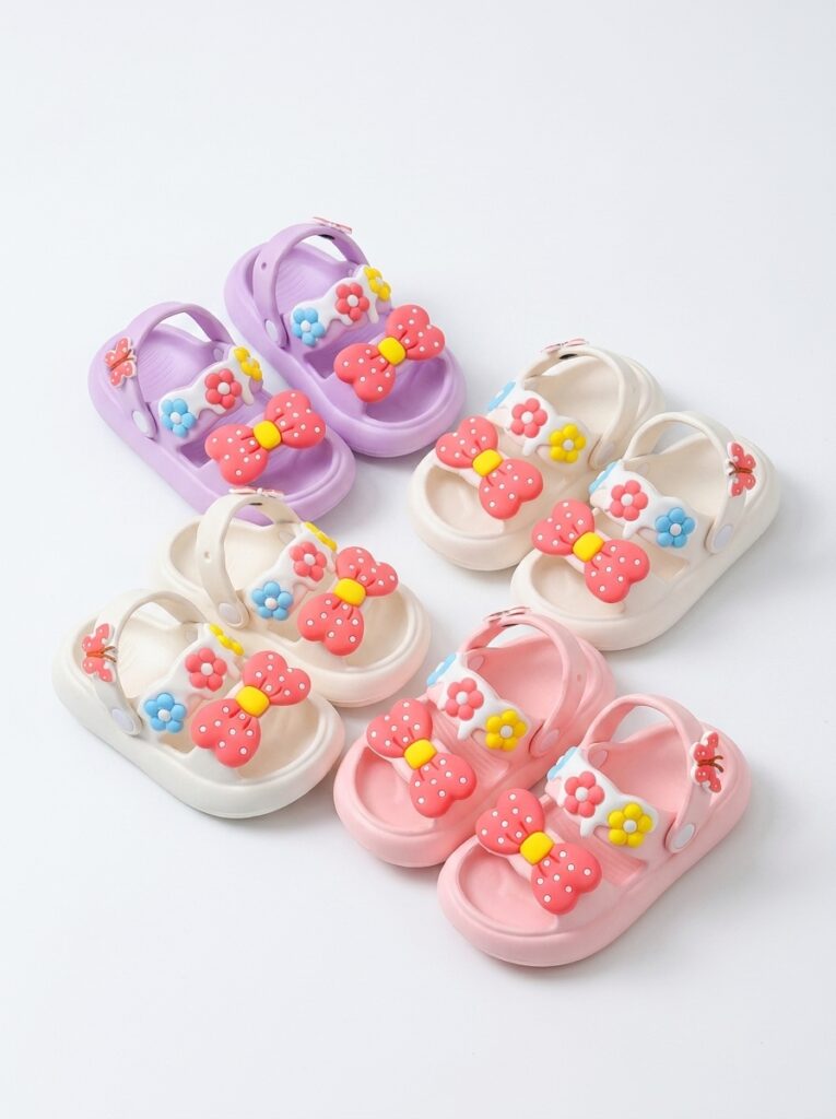 Bow Sandal Shoe bow sandal shoe3