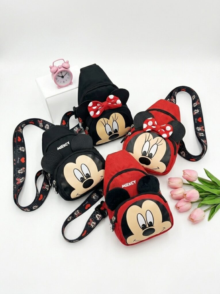Minnie / Mickey Crossbody Bag minnie mickey crossbody bag babyplanett